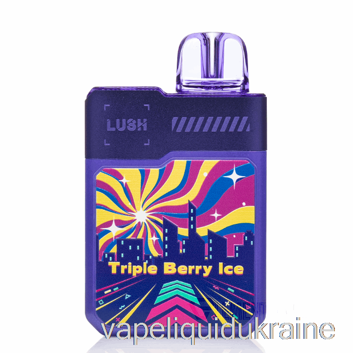 Vape Liquid Ukraine Digiflavor x Geek Bar LUSH 20K Disposable Triple Berry Ice